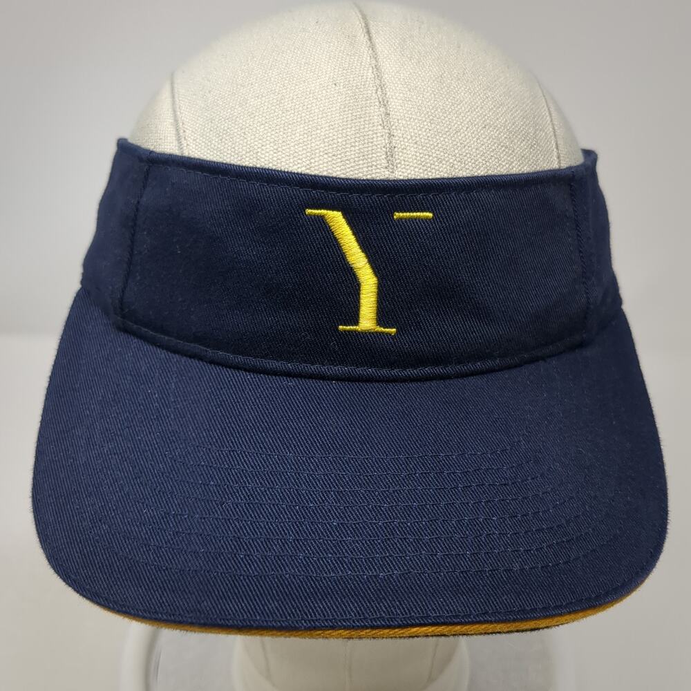 Fersten Worldwide Strapback Visor Hat Solid Blue … - image 2